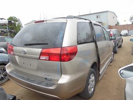 2005 TOYOTA SIENNA LE GOLD 3.3 AT Z19619